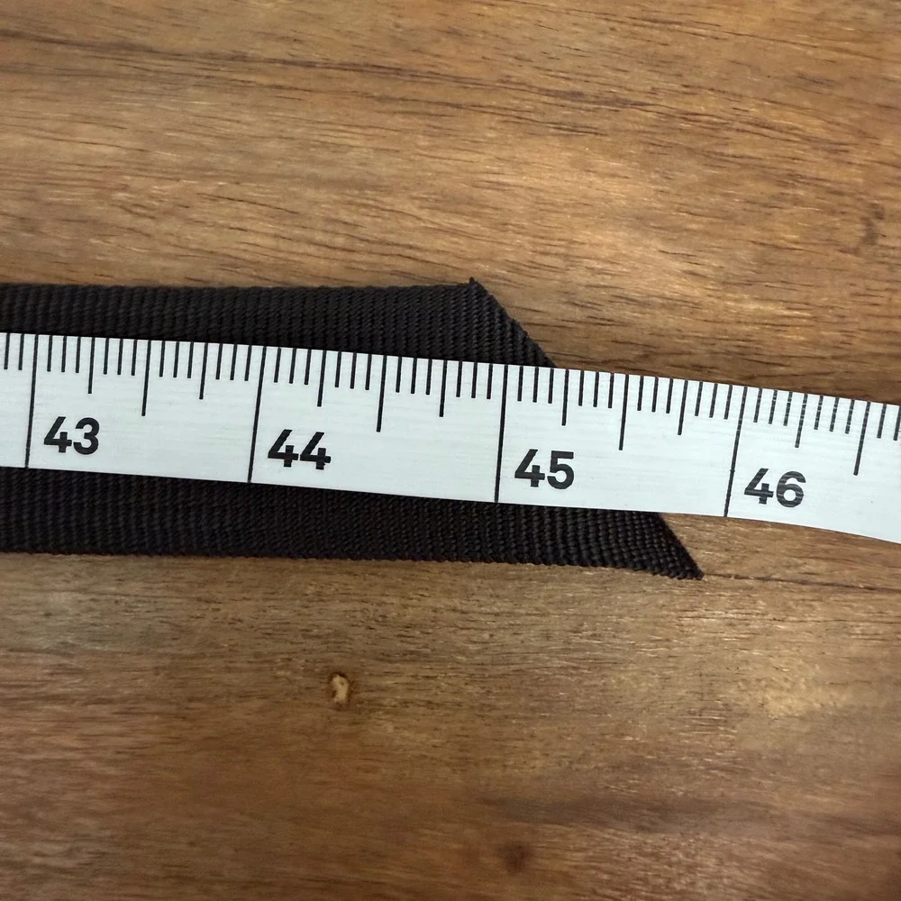 Patagonia Friction Belt One Size Forge Grey Webbing Aluminum Buckle NEW - Picture 5 of 5